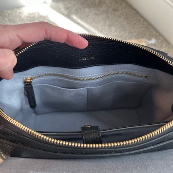 Senreve Mini Maestra in Black Dolce Italian Leather- EXCELLENT CONDITION! - Picture 12 of 15